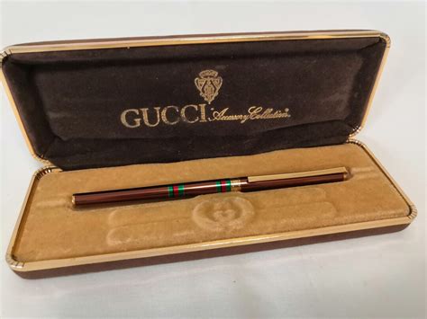 vintage gucci fountain pen|Gucci Fountain Pen .